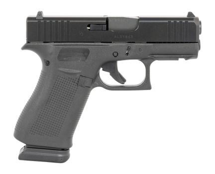 Glock UX4350203FR G43X  9mm Luger 15+1 3.41" Black GMB Barrel, Black Steel Serrated w/Optic Slide, Black Polymer Frame w/Accessory Rail, Ambidextrous, USA Made                                         
