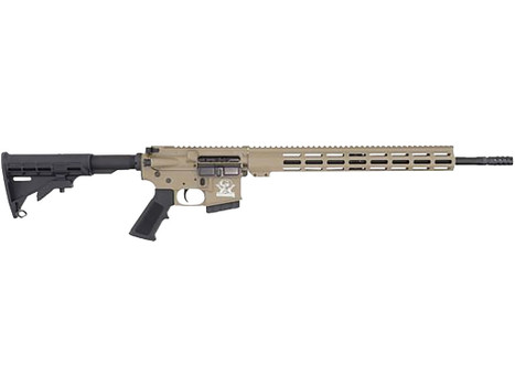 Great Lakes Firearms GL15350SSFDE16 GLFA 350 Legend 5+1 18" Stainless Threaded Barrel, Flat Dark Earth Cerakote Picatinny Rail Aluminum Receiver, M-LOK Handguard, Black Synthetic Stock, Mil-Spec Grip