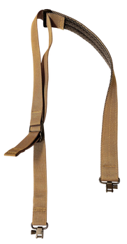 Tacshield T6115CY Buckhorn Sling Coyote Tan Webbing Rifle/Shotgun                                                                                                                                       