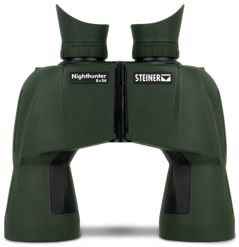 Steiner 2070 Nighthunter  8x56mm BaK-4 Porro Prism, Auto Focus, Matte Green Makrolon w/Rubber Armor                                                                                                     