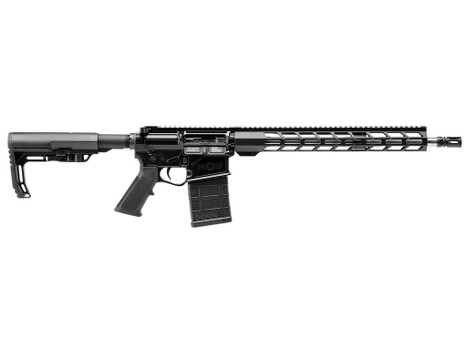 Patriot Ordnance Factory 02358 LMR Base 308 Win 10+1 16.50" Black Aluminum Receiver A2 Style Grip