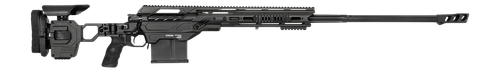 Cadex Inc CDX40DUAL37532BR40I2L4 CDX-40 SHDW 375 EnABELR 7+1 32" Black DLC Match Grade Threaded Barrel, Black DLC Aluminum Receiver w/Picatinny Rail, Adjustable Folding Black Buttstock, Black Polymer 