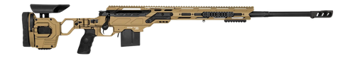 Cadex Inc CDX30LITE6524BR20I2B1N CDX-30 Lite 6.5 Creedmoor 10+1 24" Black DLC Fluted Threaded Barrel, Hybrid Tan Cerakote Receiver w/Picatinny Rail, M-LOK Handguard, Adjustable Folding Hybrid Tan Butt