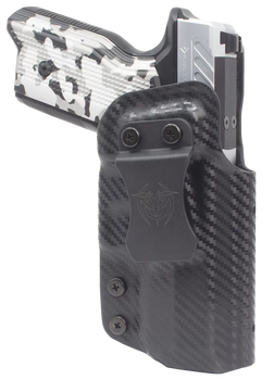 Fusion Firearms QUFUSXFRH XF Pro  Holster IWB/OWB Black Boltaron, Belt Clip, Right Hand                                                                                                                 