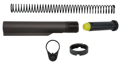 TacFire MAR047PCCAP Mil-Spec Buffer Tube  Black Matte                                                                                                                                                   