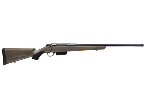 Tikka JRTXGSL31620MT T3x Superlite 308 Win 20" Blued Fluted Threaded Barrel, Blued Drilled & Tapped Steel Receiver, Fixed Green Synthetic Stock