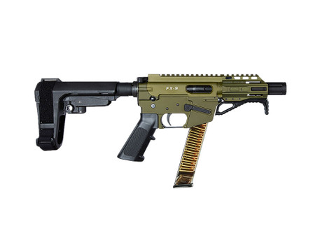FREEDOM ORDNANCE FX9P4S-ODG FX9P 9mm Luger 31+1 4" OD Green