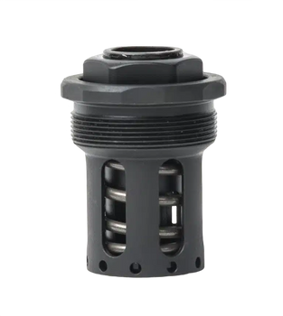 Jk Armament JK155HPM28BN HUB Piston Mount 9mm Fits 1/2"x28 Aluminum/Stainless Steel Nitride Black                                                                                                       