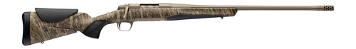 Browning 036146211 X-Bolt 2 Speed Full Size 243 Win 4+1 22" Smoked Bronze Cerakote Fluted Threaded Barrel, Smoked Bronze Cerakote Steel Drilled & Tapped Receiver, Mossy Oak Bottomland Adj Vari-Tech Sy