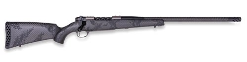 Weatherby MGT01N65RWR4B Mark V Backcountry Guide TI 6.5 WBY RPM 4+1 22" Graphite Black Cerakote Fluted Threaded Carbon Barrel, Titanium Drilled & Tapped Receiver, Exposed Carbon w/Carbide Black Accent