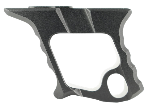 Tyrant CNC TD772BLKM1 Handstop Halo Black Aluminum Fits AR15                                                                                                                                            