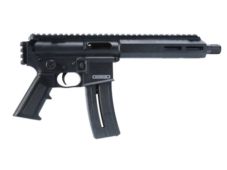 Mountain Bill Gun Lab MBGL-GOAT15-ATOM-1 Goat-15 Atom 22 LR 1 Shot 7.80" Black Oxide Threaded Barrel, Black Polymer Receiver w/Picatinny Rail, M-LOK Handguard, Black Polymer Grip