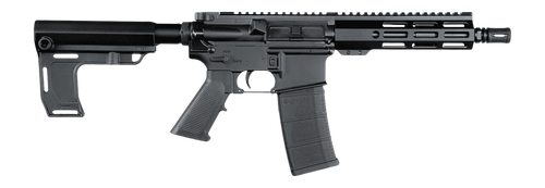 Andro Corp Industries 3008CBMPS ACI-15 CQB 300 Blackout 30+1 Black Nitride Threaded Barrel, Black Anodized Aluminum Receiver w/Picatinny Rail, M-LOK Handguard, Black Polymer SBA3 Pistol Brace, A2 Grip