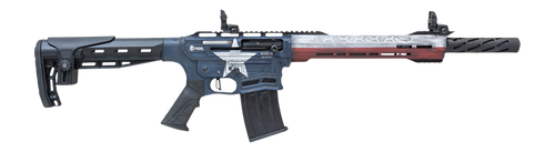 Citadel CBOSS2512-TEX Boss25  12 Gauge 3" 5+1 18.75" Threaded Barrel, Texas Flag Steel Receiver w/Picatinny Rail, Adj Comb Synthetic Butt Stock, Picatinny Rail Forend, Polymer Grip                    