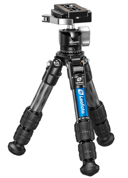 Leofoto Usa LS-223CX+LH-25  Carbon Fiber Tripod Black Aluminum                                                                                                                                          