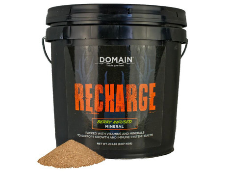 DOMAIN RCMIN10 RECHARGE DEER MINERAL (10LB)