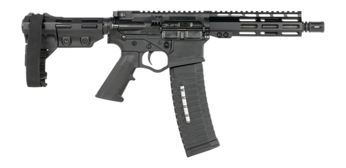 ATI ATIGAX556ML7TB60 Alpha Maxx 5.56 NATO 60+1 7.50" Black Threaded Barrel, Black Polymer Receiver, M-LOK Handguard, Tactical Brace. A2 Grip                                                            