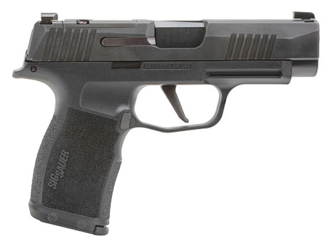 Sig Sauer 365XL9BXR3P P365XL 9mm Luger 12+1 3.70" Black Barrel, Black Nitron Optic Ready/Serrated SS Slide, Black SS Frame w/Beavertail & Black Polymer Grips