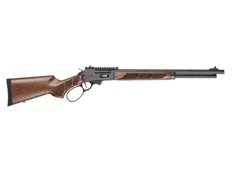 Smith & Wesson 1854 1854 America 250 45-70 Gov 6+1 20" Black Armornite Threaded Barrel, Engraved Black Armornite Stainless Steel Receiver w/Picatinny Rail, Walnut Forend & Fixed Stock