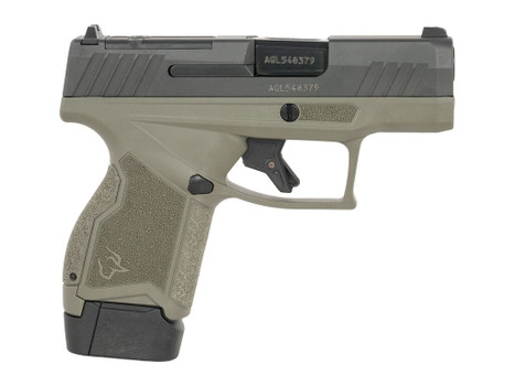 Taurus 1-GX4MP931O GX4 T.O.R.O. Micro-Compact 9mm Luger 13+1 11+1 3.06" Black DLC Alloy Steel Optic Ready/Serrated Slide Stainless Steel Frame Interchangeable Backstrap Grip
