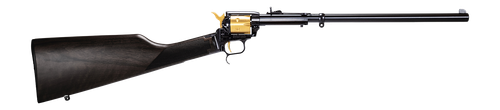 Heritage Mfg BR226B16HSBGLD Rough Rider Rancher 22 LR 6 16.12" Aluminum Receiver                                                                                                                        