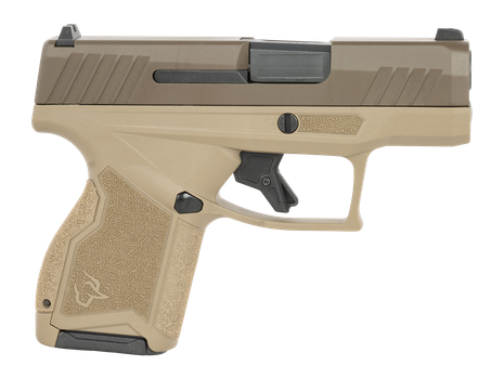 Taurus 1-GX4M93MF GX4  Micro-Compact 9mm Luger 11+1 3.06" Black DLC Alloy Steel Serrated Slide Stainless Steel Frame Interchangeable Backstrap Grip                                                     