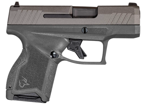 Taurus 1-GX4M93CG GX4 Micro-Compact 9mm Luger Caliber with 3.06" Barrel, 11+1 Capacity, Gray Finish Frame, Serrated Tungsten Gray Cerakote Steel Slide & Interchangeable Backstrap Grip Includes 2 Mags 