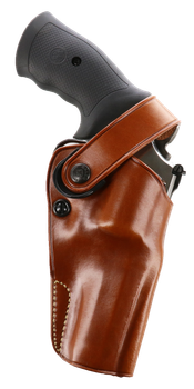 Galco DAO170 DAO  OWB Tan Leather Belt Slide Fits S&W X Frame 500 Right Hand                                                                                                                            