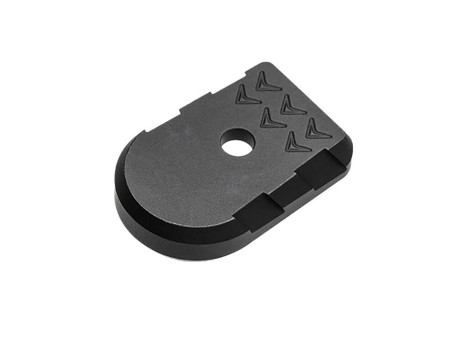 Tyrant CNC TDP365BPMACROBLACK P365-XMACRO Base Plate Black Compatible w/ 17-Round XMacro Mags