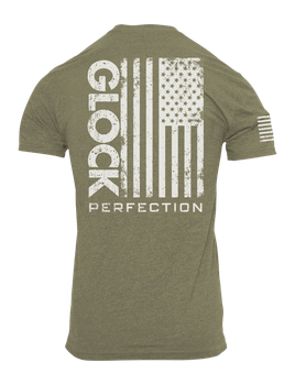 GLK AP96400 PERFECTION FLAG TEE XL  GRN