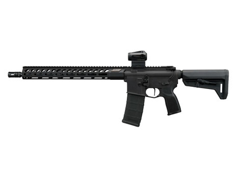 Sig Sauer RM400556N16BFORGE M400 Forge 5.56 NATO 30+1 16" Black Anodized Alloy Receiver w/Picatinny Rail, M-LOK Handguard, Magpul SL-K Black Polymer Stock, Black Polymer Grip, Sig ROMEO MSR Gen II Red