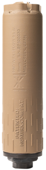 Huxwrx 3475 Flow 9K Ti  9mm 1.47" FDE Grade 5 Titanium                                                                                                                                                  