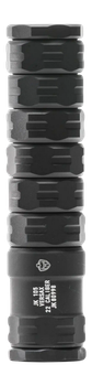 Jk Armament JK105RFX22K RFX  22Cal 1.05" Black Aluminum/Stainless Steel                                                                                                                                 