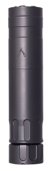 Rugged Suppressors RZR01762 Razor762  7.62mm 1.50" Diameter, Stainless Steel, Black Cerakote Finish, 5/8"-24 tpi                                                                                        