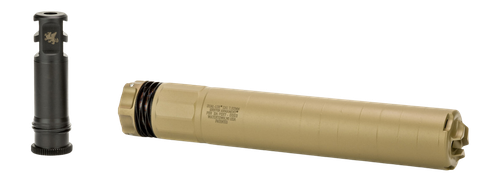 Griffin Armament GADLPSR762FDE-W Dual-Lok PSR 7.62mm 1.50" Flat Dark Earth Stainless Steel/Inconel 5/8"x24                                                                                              