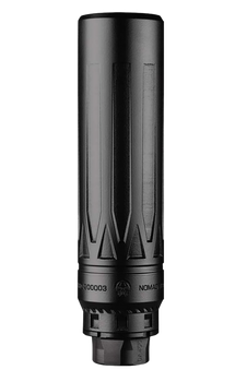 Dead Air NOMADTIXCDTBLK Nomad TI XC Black 7.62mm Silencer w/ Direct Thread 5/8-24 Hub Mount                                                                                                             