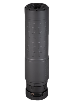 SilencerCo SU5059 Velos LBP  5.56mm 1.73" Black 17-4 Stainless Steel/Inconel, 1/2"-28 tpi ASR Mount                                                                                                     