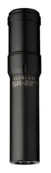 Nosler 90625 SR-22TI  22 Cal 1.74"D Black Finish Made of Titanium with 1/2" 28 tpi Thread Pattern                                                                                                       