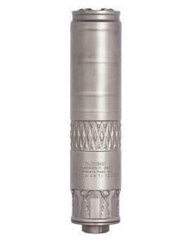 Rugged Suppressors AK360TI Alaskan360 TI 36 Cal 1.60" Diameter, Rated Up to 338 Lapua, 130.80 dB (308 Win), Stainless Steel, 5/8"-24 tpi Direct Thread Mount Included                                   