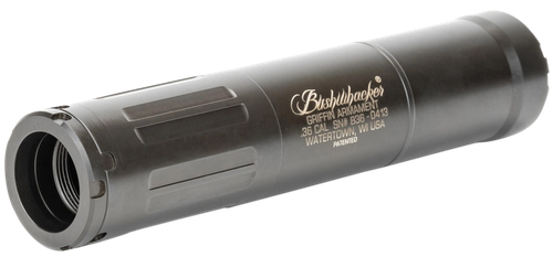 Griffin Armament GABUSH36W Bushwacker 36 Modular 36 Cal 1.50"D Black Cerakote 17-4 Stainless Steel                                                                                                      