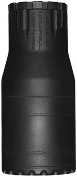 Yankee Hill 2210MB28 Fat Cat  (Cat End Cap) 22 Cal (5.56mm) Black Stainless Steel/Inconel, Mini sRx Mount Included                                                                                      