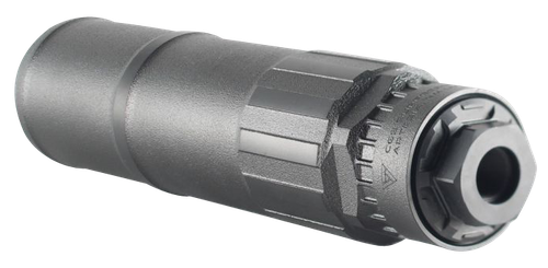 CGS Suppressors CGSHELIOSQDTI Helios QD 36 Cal 1.75" Diameter, Titanium with Black PVD Finish, 5/8"-24 tpi & 1/2"-28 tpi Thread Pattern                                                                 