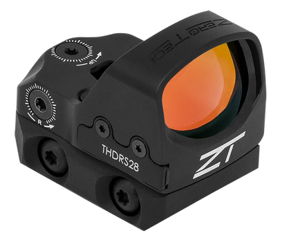 Zero Tech Optics THDRS28L Thrive HD w/Low Mount Black 1x28mmx20mm, 3 MOA Red Dot Reticle Picatinny Rail/RMR Footprint Mount                                                                             