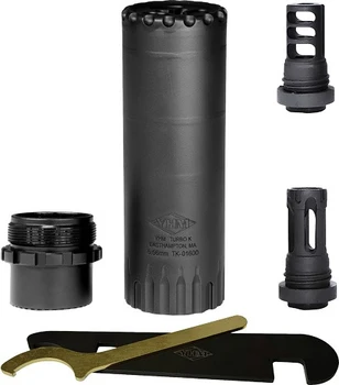 WITH FLASH HIDERYHM TURBO KRB 5.56 SUPPRESSOR 