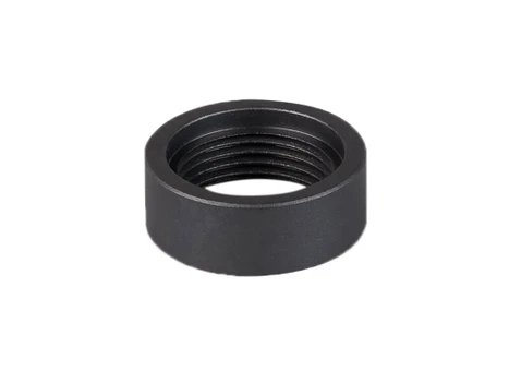 SilencerCo AC114 Delta Thread Spacer 22 LR Steel Black Oxide 1/2"-28 tpi