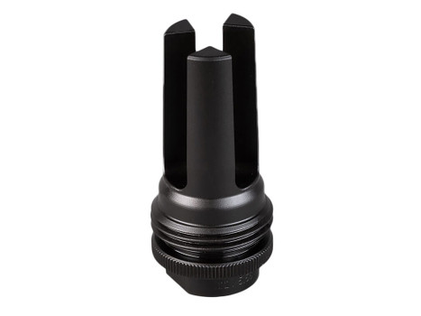 SilencerCo AC1561 ASR Flash Hider Black Steel with 13.5x1 LH tpi Threads for 9mm