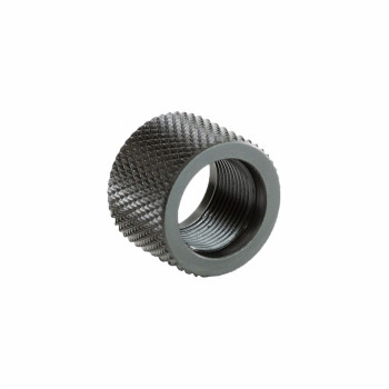 .920 BULL THREAD PROTECTOR 1/2-28 PLATED BLACK