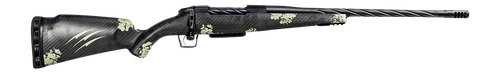 Fierce Firearms ROGSSX22CM22BF Twisted Rogue XP 22 Creedmoor 3+1 22" Black Cerakote Spiral Fluted Threaded Barrel, Stainless Steel Drilled & Tapped Receiver, Picatinny Rail Forend, LR Negative Comb Ca