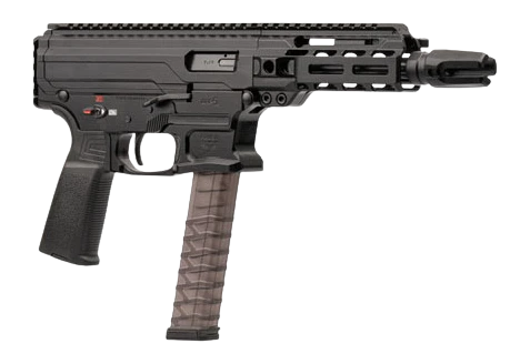 Panzer Arms PAARP9PCCB ARP9 9mm Luger 33+1 6.50" Black Barrel, Black Aluminum Receiver w/Picatinny Rail, Rear Picatinny Rail, Black Polymer Grip, Ambidextrous                                          