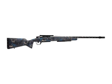 Horizon Firearms HRF-VP2-308W-22R Vandal Prime 2 308 Win 22" Black Chrome Chevron Fluted Threaded Barrel, Black Chrome Steel Receiver w/Picatinny Rail, Arca Rail Forend, Cobalt Basin Iota BKH Carbon F